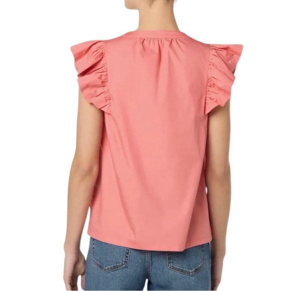 JOE'S JEANS V-Neck
Flutter Sleeve Top Size M - Picture 2 of 7